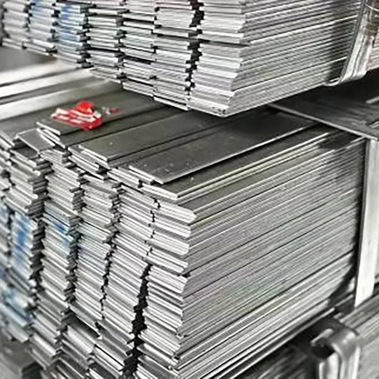 Vroče pocinkana jeklena ploščata palica
