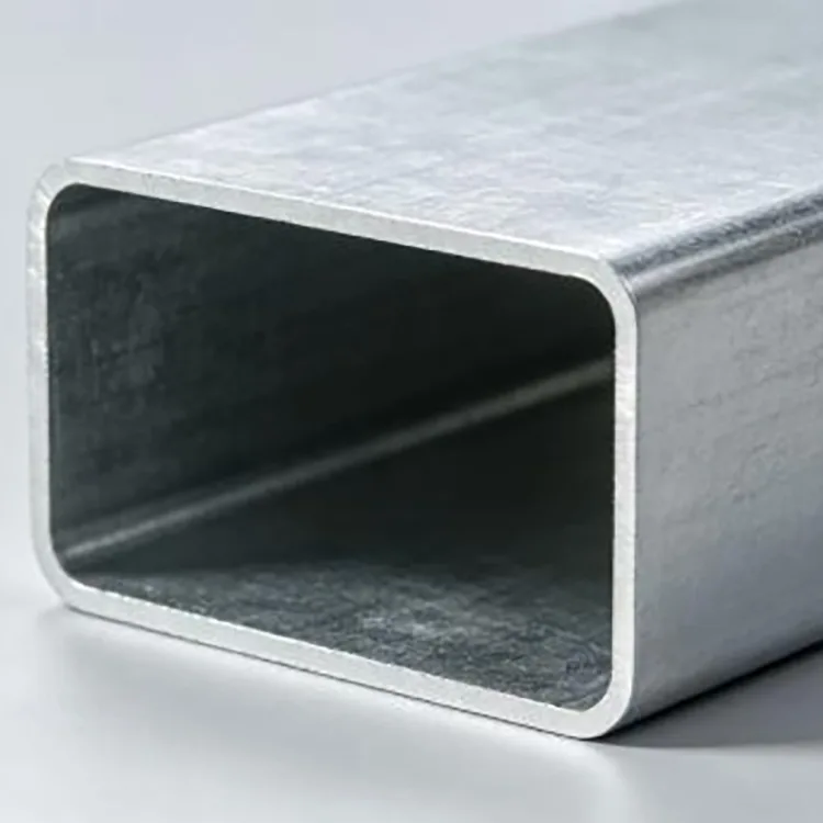Pravokotna jeklena cev, prevlečena s cinkom, aluminijem in magnezijem