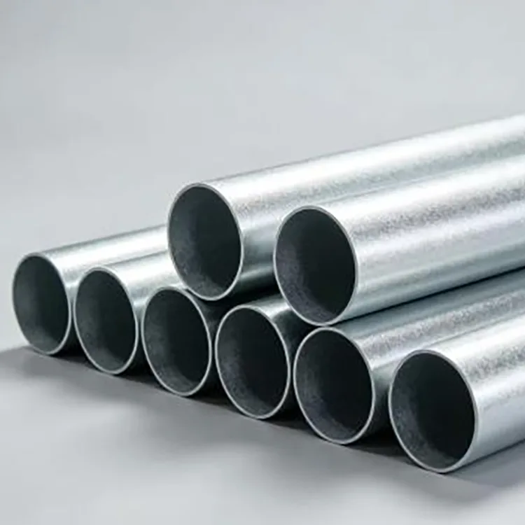 Okrogla jeklena cev, prevlečena s cinkom, aluminijem in magnezijem